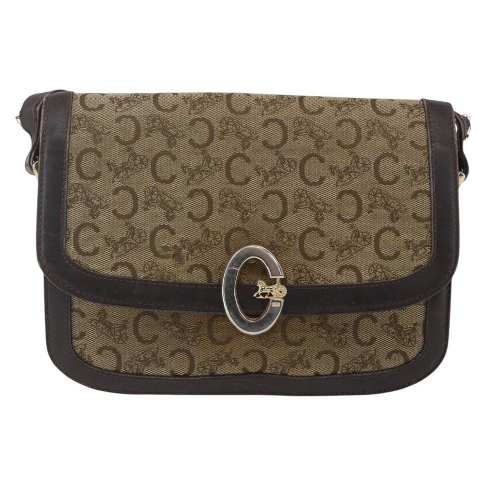 Celine C Sulky Shoulder Bag Brown